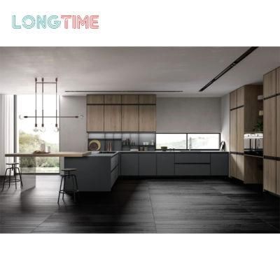 China Manufacturer Wholesale Italian Style PETG Finish Kitchen Cabinet