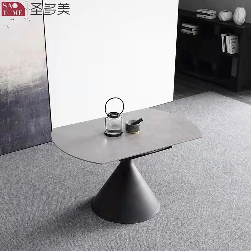 Modern Style Southeast Asia Design Extendable Dining Table Good Metal Slate Dining Table