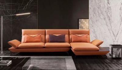 European Design Sectional Sofa Top Grain Genuine Leather Corner Sofa Furniture Set GS9029
