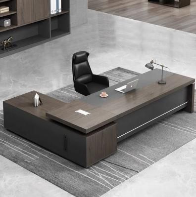 China Manufacturer Dark Brown Executive Office Desk (SZ-OD721)