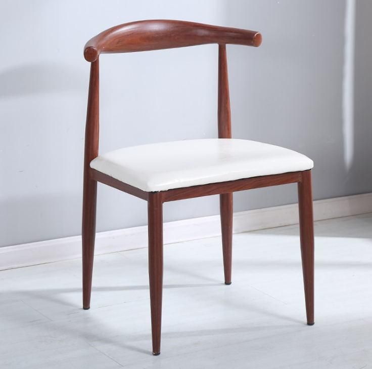 Modern Leisure Coffee Furniture Solid Wooden Frame Restaurant Wood Chair