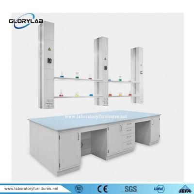 Featured Modern Laboratory Furniture with Function Column Jh-SL164