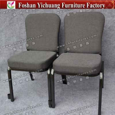Durable Cheap Public Church Chair with Connected Parts (YC-G80)