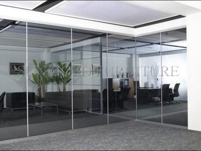 China Partition Wall Divider Aluminum Frame Glass Office Partition Wall (SZ-WST752)