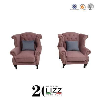 Home Furniture Loveseat Italian Classical Leather Chair