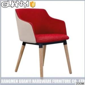 Mix Color Modern Solid Ash Wooden Furniture with Armres