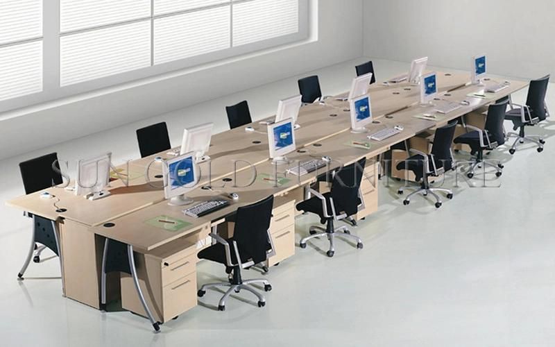 (SZ-WSW20) Workstation Call Center Partition 4 Seats Office Cubicle Desk