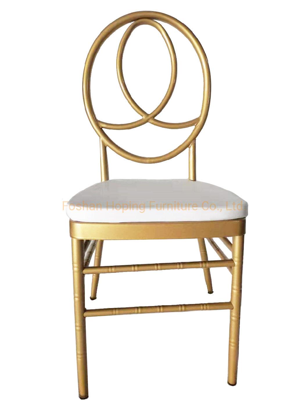 Hot Sale Antique Classic X Back Chair Crossback Wedding Chair Computer Stool China Foshan Gold Cheap Wedding Used Napoleon Chrome Gold Dining Chairs