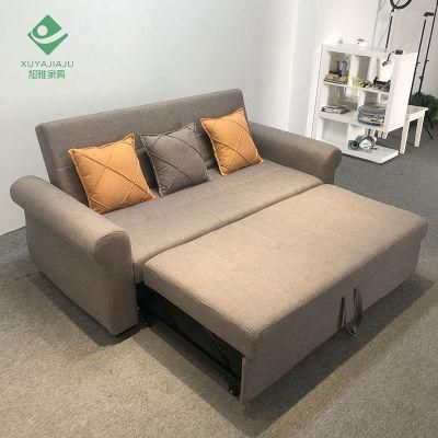 Modern Couches Minimalist Dual Purpose Double Folding Sofa Bed for Living Room 7250
