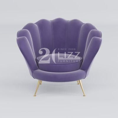 Contemporary Unique Design Living Room 1 Seater Single Chair Modern Indoor Fabric Sofa
