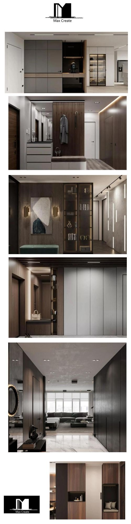 New Style Modern Wooden MDF Closet Furniture Bedroom Wardrobe for Bedroom Furniture