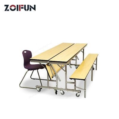 Modern Chair Desk Primary Educational Student Classroom Middle Metal Wood Folding Mobile Furnitures