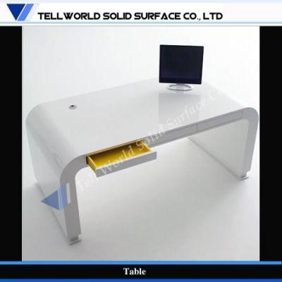 Tell World Acrylic Solid Surface Office Desk Designs
