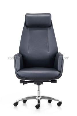 Zode Modern Ergonomic Adjustable High Swivel Computer Visitor PU Boss Executive Leather Office Chair