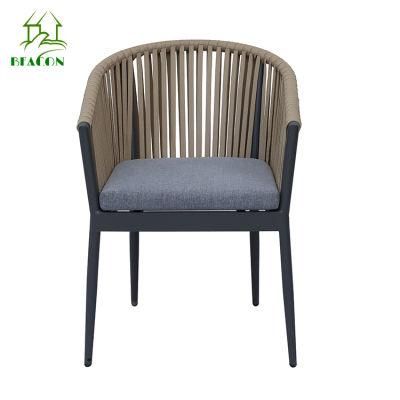 Modern High Quality Outdoor Patio Furniture Set Aluminum Garden Webbing Chair