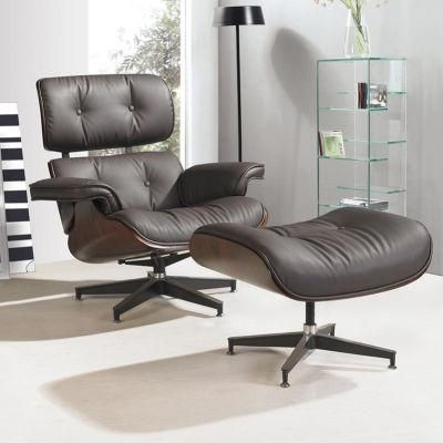 Modern Home Furniture Living Room Chairs Leisure Chair Single Seater Sofa Chair with Footrest