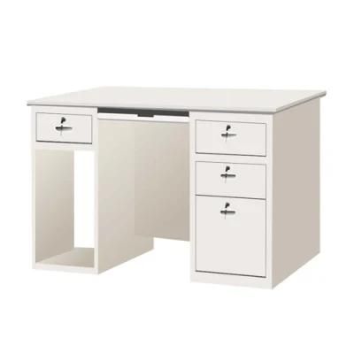 New Design Steel Furniture Metal Office Desk with Drawers