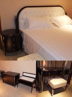 Custom Made Teak King Size Hospitality Guest Hotel Bedroom Furniture (NCHB-0995133103)
