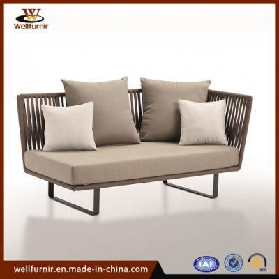 Modern Outdoor Hotel Luxury Cord Weaving Sectional Furniture (WF19005)