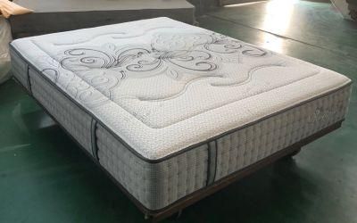 Eb15-10 Hot Sale Bedroom Furniture King Size Modern and Comfortable Pocket Spring Mattress with Memory Foam and Latex