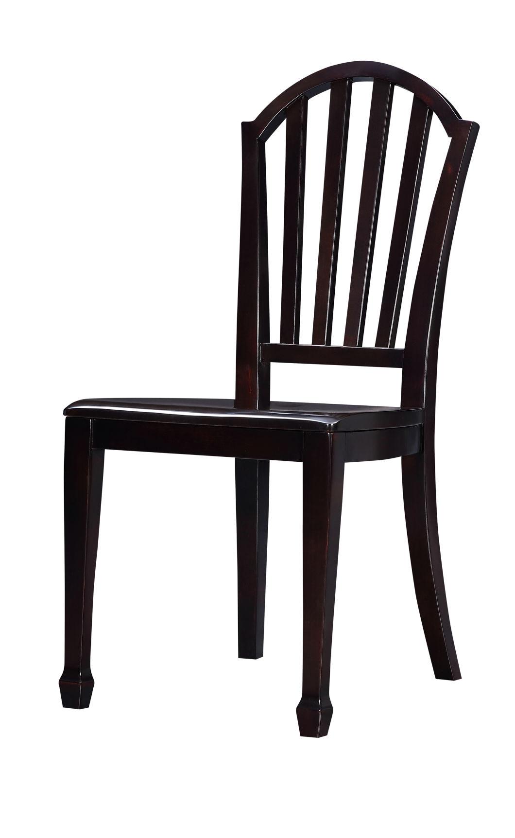 Modern Solid Wood Dining Chair Without Armrest for Home Furniture