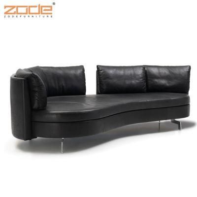 Zode Manufacturer Modern Home/Living Room/Office Classical Small Living Room PU Leather Corner Sofa