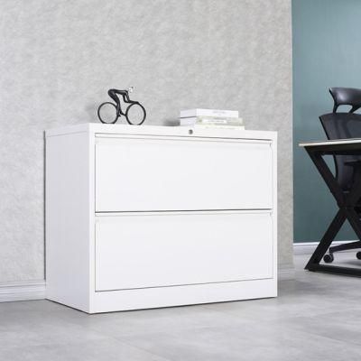 White Stow 2-Drawer Lateral File Cabinet