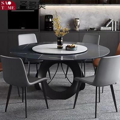 Outdoor Furniture Modern Style Round Dining Table for Restaurant