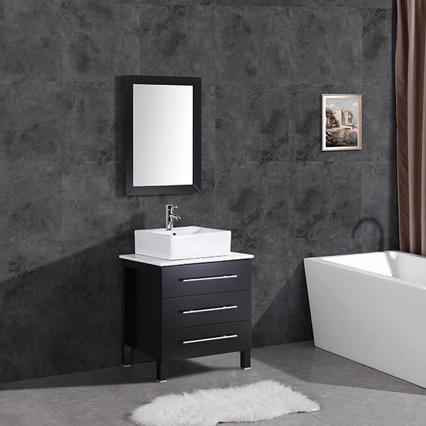 Corner Bathroom Vanity/Modern Bathroom Cabinets/Bathroom Furnitures (T9026)