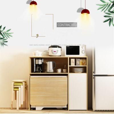 Nordic Modern Minimalist Multifunctional Pantry Cabinet 0287