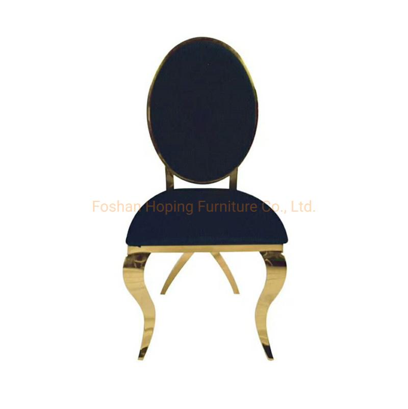 Classicial Royal Metal Manufacturing Company Chair White and Gold Wedding Chairs 5 Years Guarantee Time with Certifications Metal Stainless Steel Dining Chair