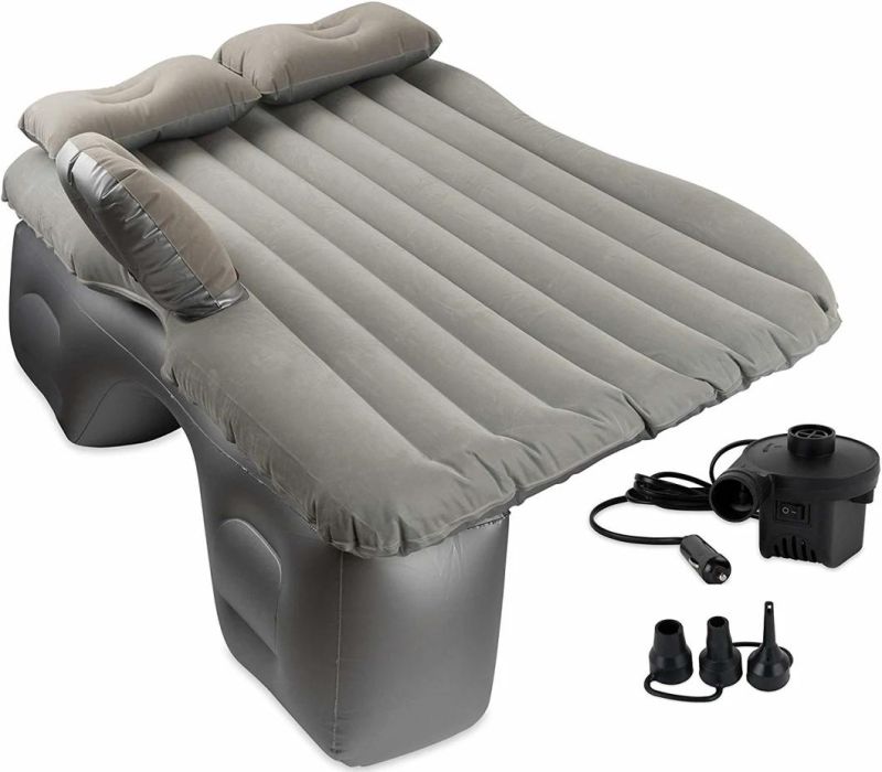 Inflatable Car Air Mattress for Travelling with Pump