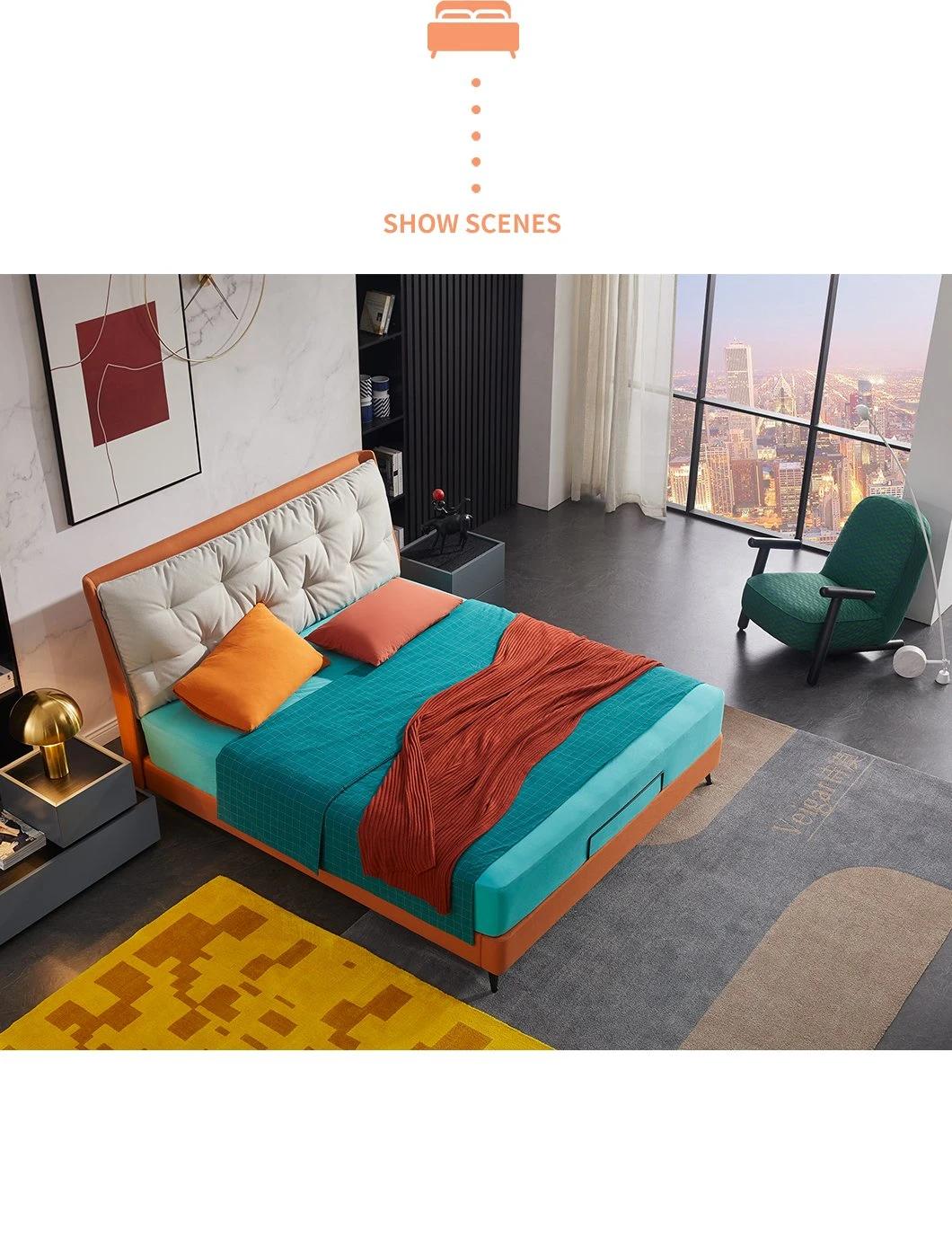New Technology Fabric Bed Modern Bedroom Furniture