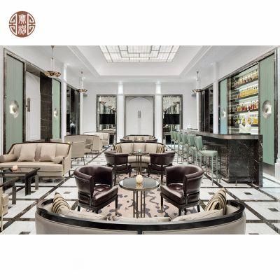 Custom Made Five Star Hotel Lobby Furniture with Fixed Furniture