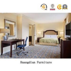 Custom Simple Practical Wooden Apartment Bedroom Furniture Hotel Room Furniture (HD1305)