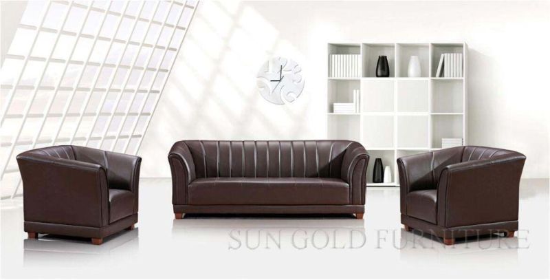 Beautiful Simple Italian Leather North Europe Style Office Home Sofa