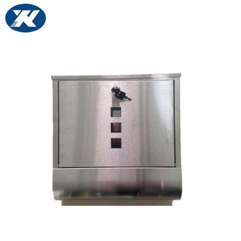 Stainless Steel 304 or 430 Wall Mounted Residential Waterproof Mailbox