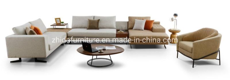 Chinese Leisure Fabric Chesterfield Sofa Furniture in Living Room