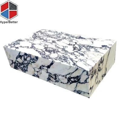 Wholesale Customized Calacatta Viola Center Table Marble for The Living Room