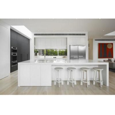 Modular Kitchen Design Wood Modern Kitchen Cabinet Furniture Poland on Promotion