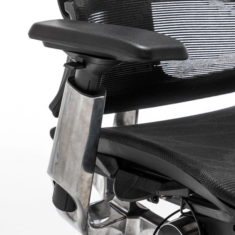 Ergonomic Chairs Boss Work Mesh Executive Swivel Computer Office Furniture with Aluminum Frame and Base