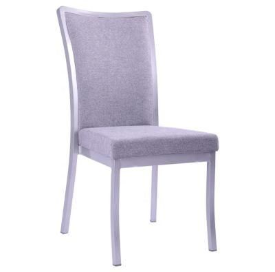 Modern Furniture Luxury New Design Aluminum Wooden Hotel Banquet Dining Chair