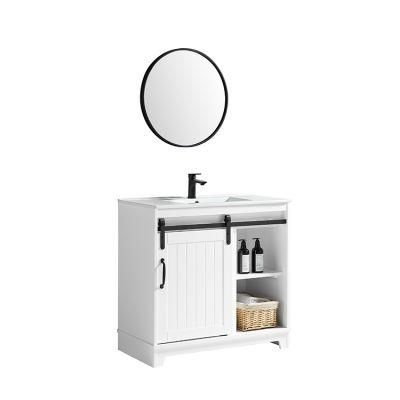 Fashion Modern MDF Goldea Hangzhou Basin Cabinet Mirror Bathroom Vanities Vanity Furniture