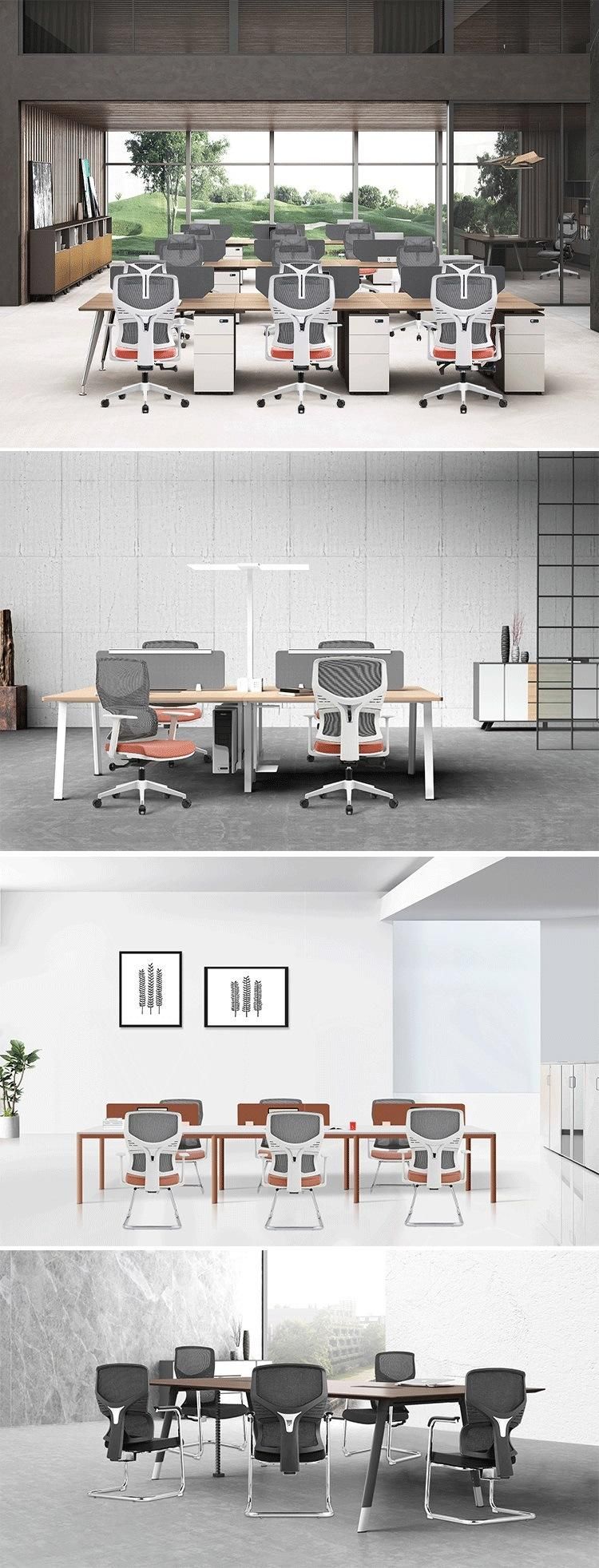 Heavy Duty Mesh Back Office Guest Chairs MID Back Reception Conference Room Chair