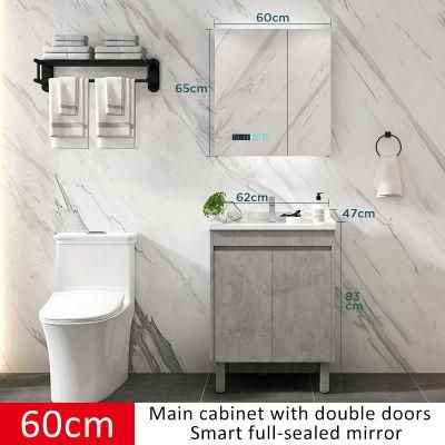 Solid Wood Quality Vanity Bathroom Mirror Cabinet Combination Bathroom Vanities