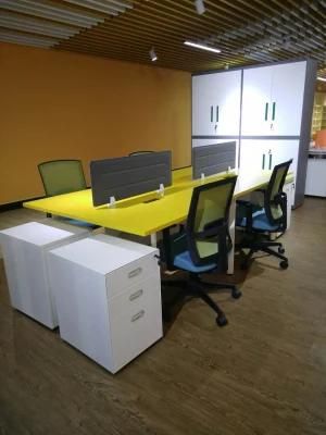 Modern Furniture Factory Price Office Desk Table Workstation Office Furniture for Indoor Office with Cabinet