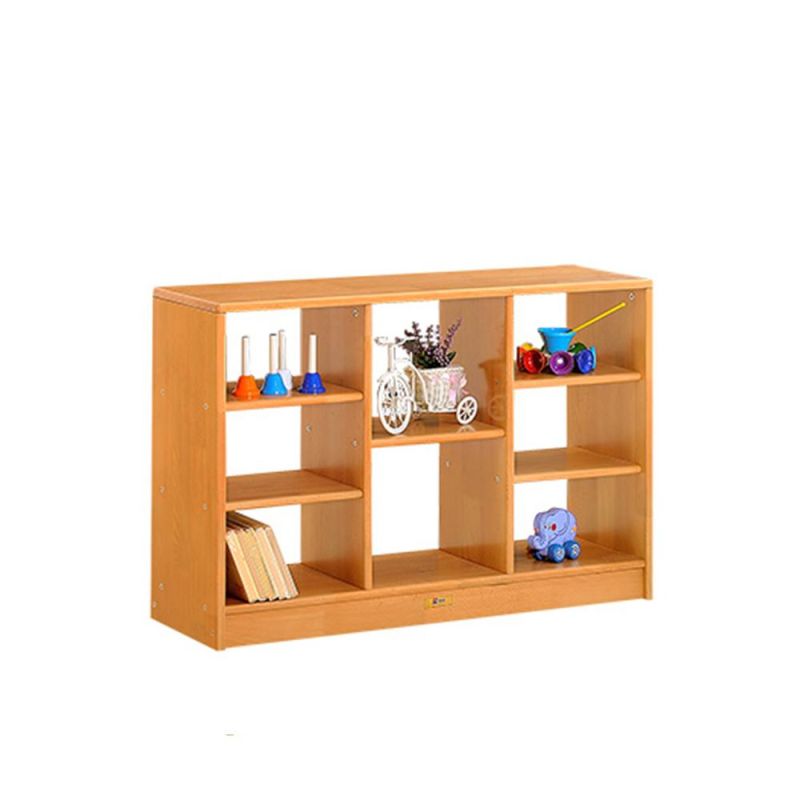 Wooden Display Cabinet, Playroom Furniture Kids Toy Storage Shelf and Stand, Preschool and Kindergarten Child Bookshelf and Bookcase, Shoes Cabinet
