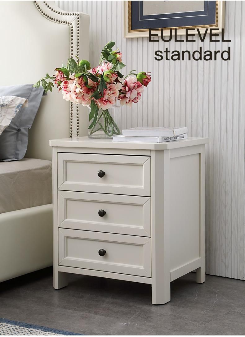 Furniture Modern Furniture Cabinet Living Room Furniture Home Furniture Hot Sale Fashion Popular Modern Design White Simple Nordic Style Bedside Table