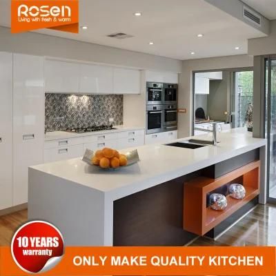Large Capacity High Glossy MDF Lacquer Kitchen Cabinet Furniture