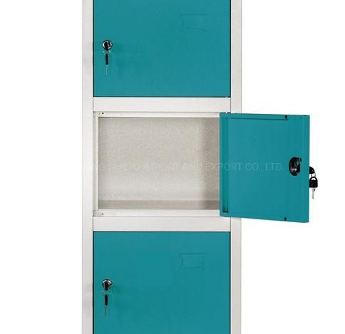 Six Tier Single 6 Door Metal Locker for Gym/Shool/Hospital